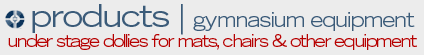 products - gymnasium equipment - cafeteria tables