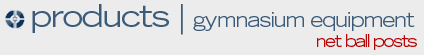 products - gymnasium equipment - game posts